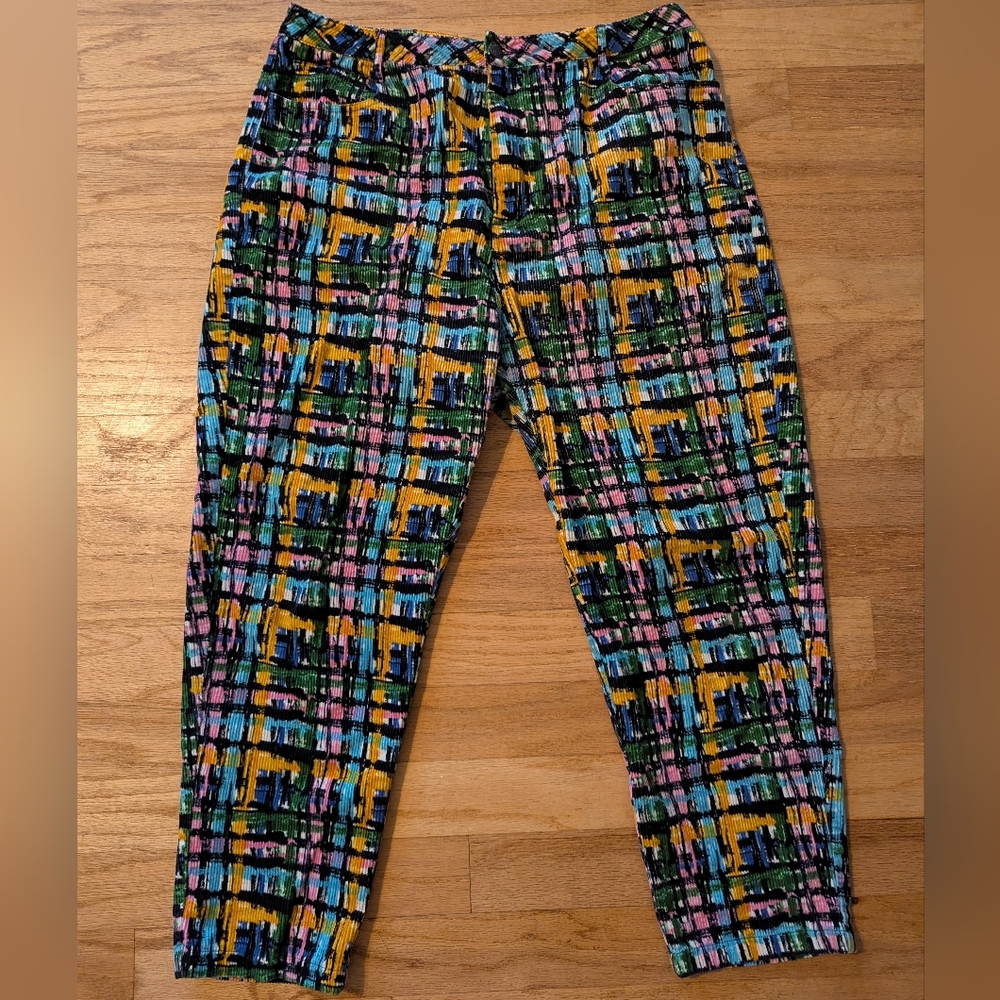 Lucy & Yak Multicolor Patterned Trousers